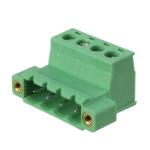 5.00mm & 5.08mm Plug terminal block With Fixed hole